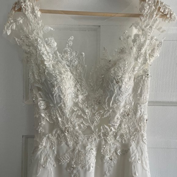 Rebecca Ingram by Maggie Sottero Mercy Wedding Dress Size 2 - Picture 4 of 13